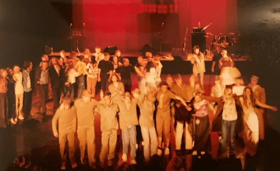 A group of people wearing white clothing

Description automatically generated with low confidence